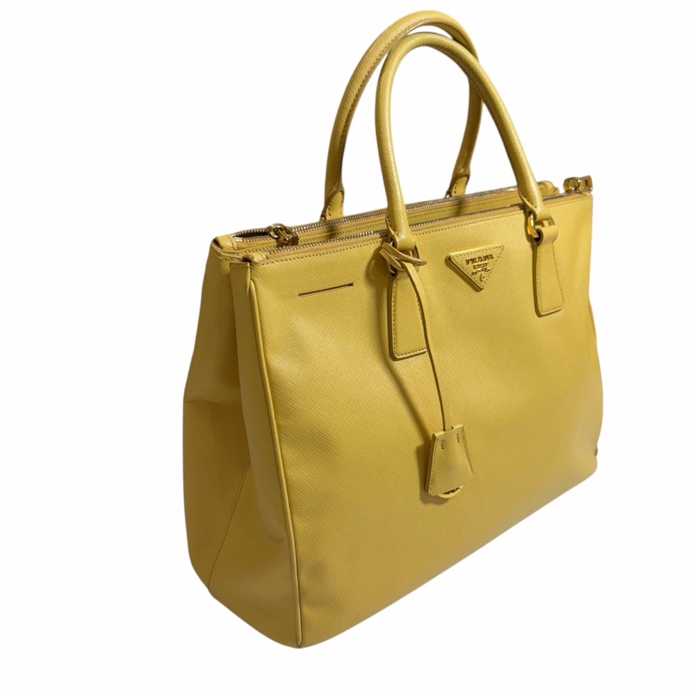 Authentic Prada Ginestra Saffiano Lux Leather Large Galleria‎ Tote - Picture 4 of 16